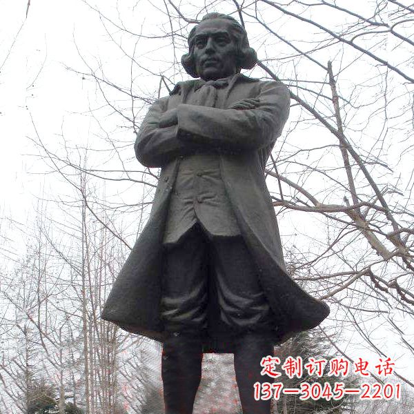 东莞瓦特公园铜雕塑像