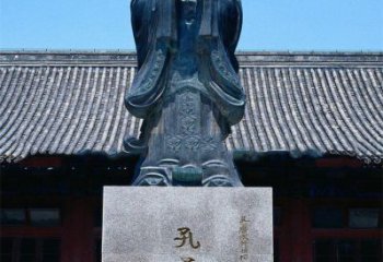 东莞传承古代文化——青铜孔子雕塑