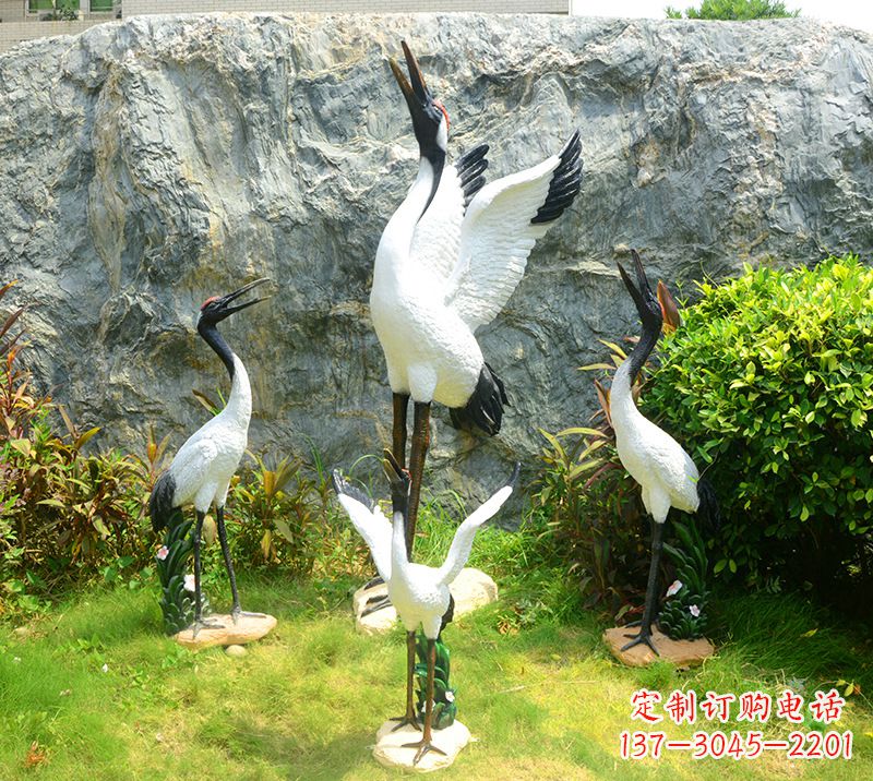 东莞仙鹤雕塑 墓地