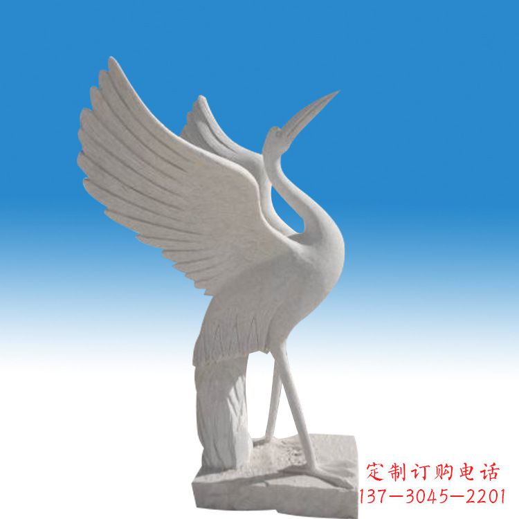 东莞仙鹤砂岩雕塑