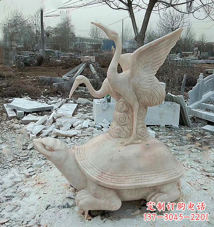 东莞仙鹤石材雕塑