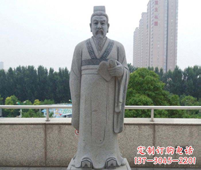 东莞先秦法家代表人物商鞅石雕