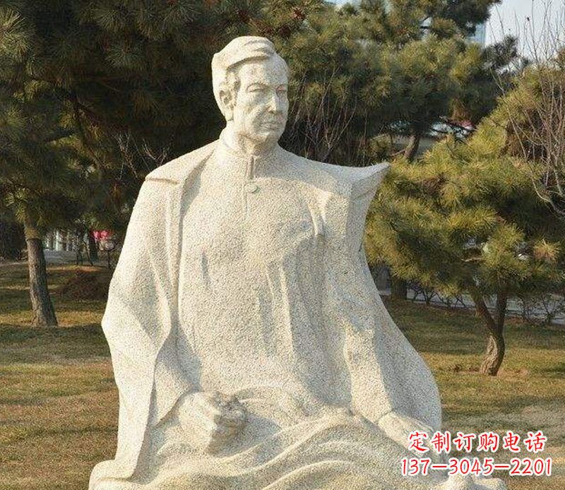 东莞冼星海音乐名人石雕
