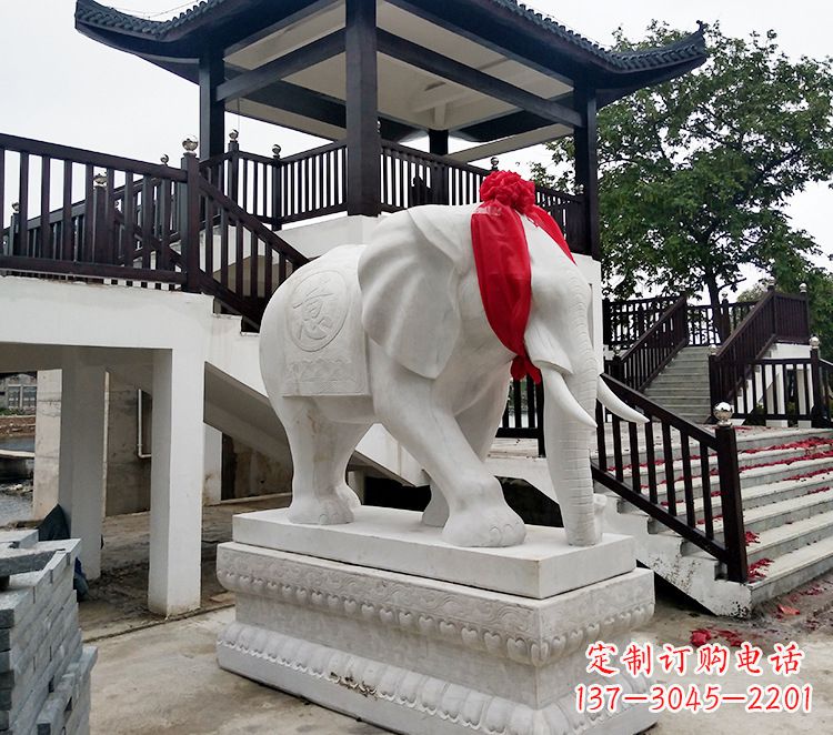 东莞小孩大象石雕