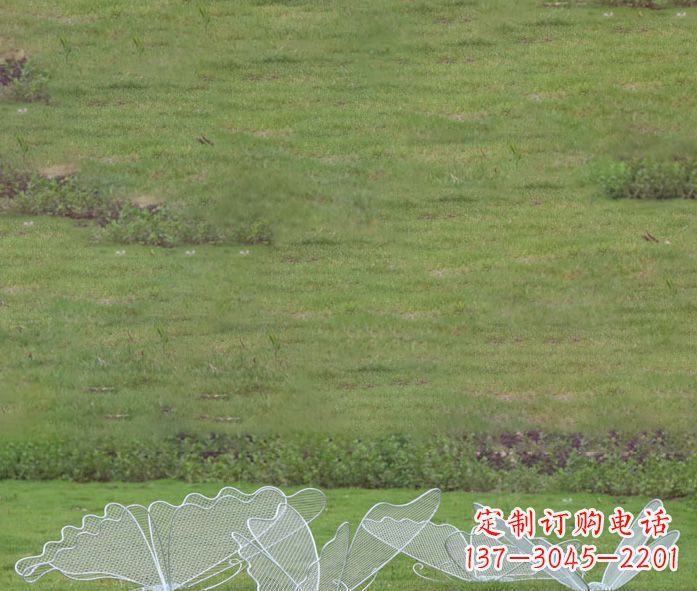 东莞小区镂空蝴蝶不锈钢摆件雕塑