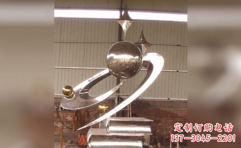 东莞校园不锈钢书籍雕塑