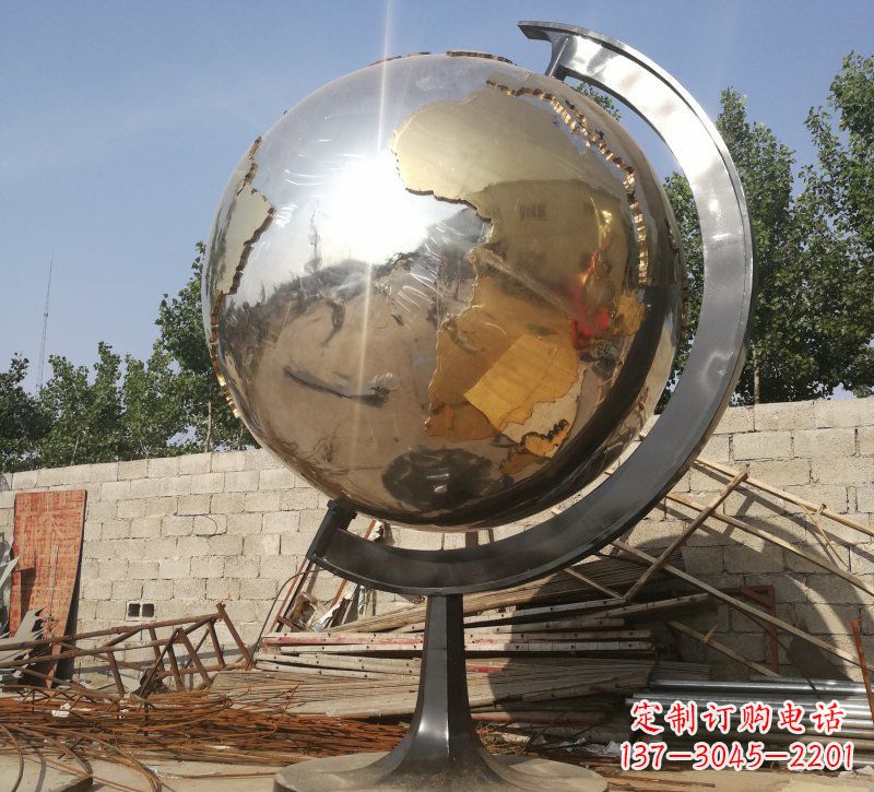 东莞校园地球仪雕塑
