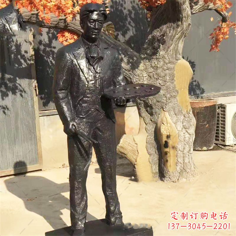 东莞徐悲鸿画画雕塑