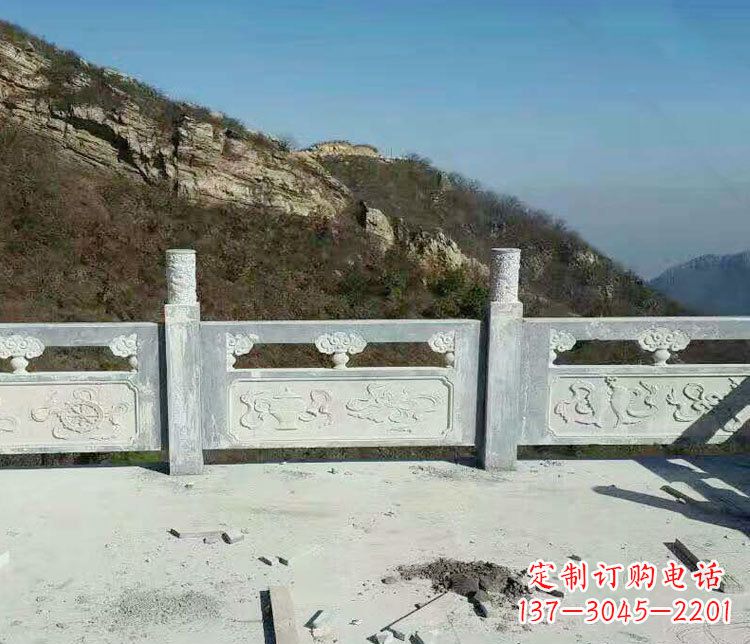 东莞园林仿古石栏板景观石雕_2 (3)