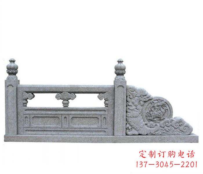 东莞园林景观大理石栏板雕塑 (2)