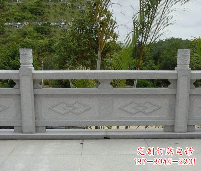 东莞园林景观大理石栏板雕塑 (3)