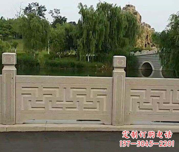 东莞园林景观大理石栏板石雕 (4)