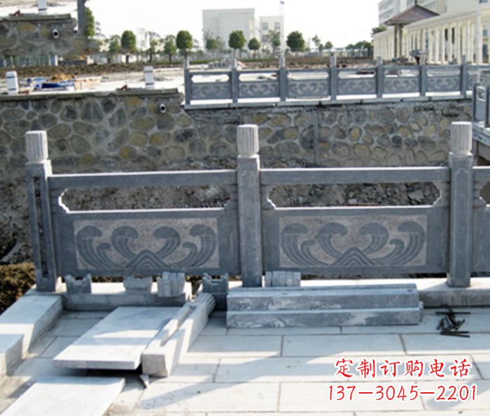 东莞园林景观大理石栏板石雕 (11)