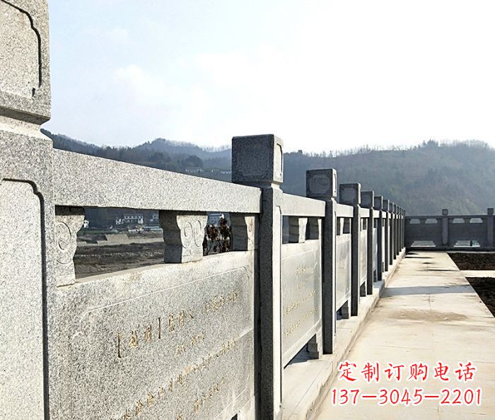 东莞园林景观大理石栏板石雕 (14)