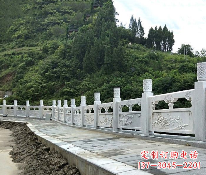 东莞园林景观大理石栏板石雕_2
