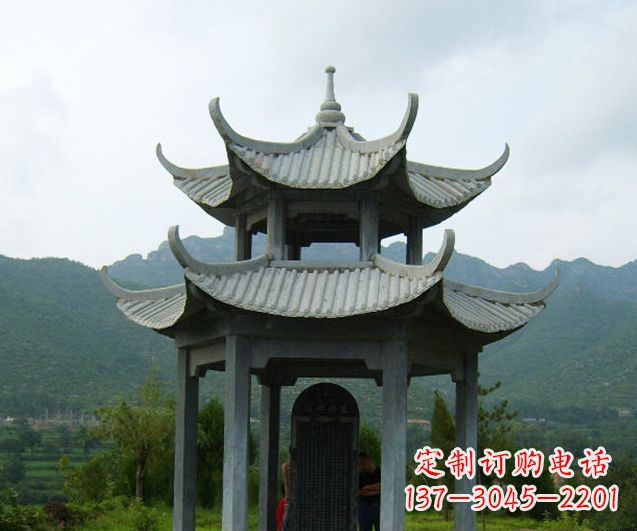 东莞园林景观仿古凉亭石雕