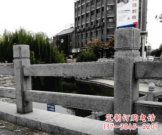 东莞园林景观仿古石雕栏板 (9)
