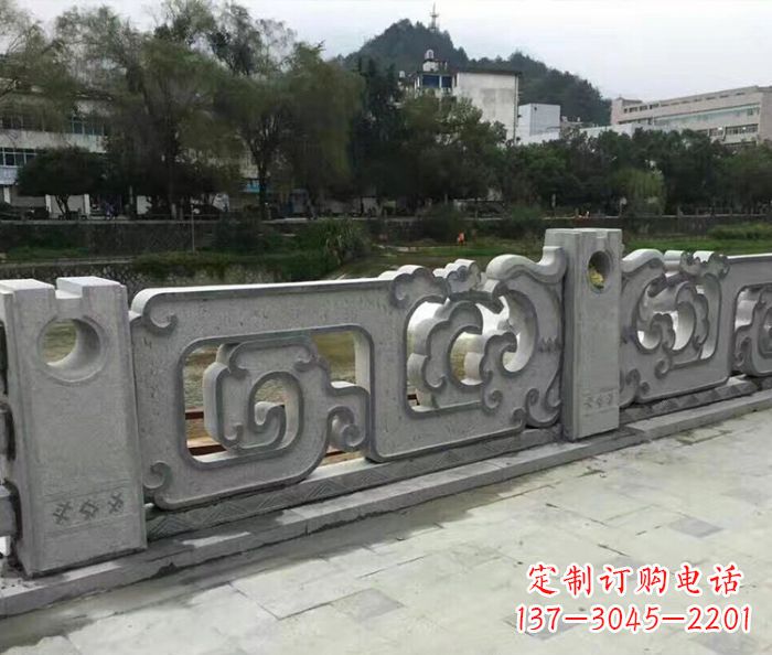 东莞园林景观仿古石雕栏板_1