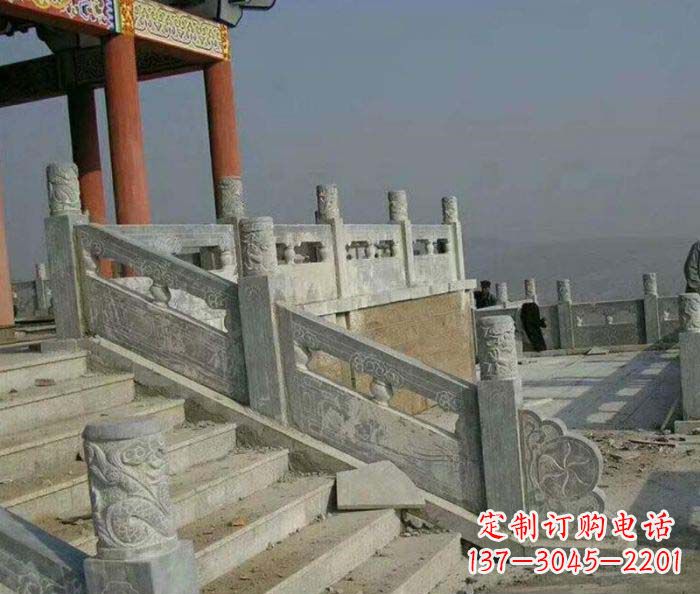 东莞园林景观仿古石雕栏板