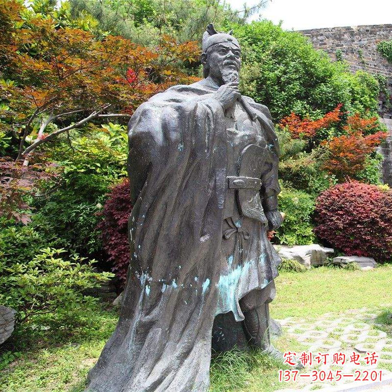 东莞园林历史人物明太祖朱元璋雕塑