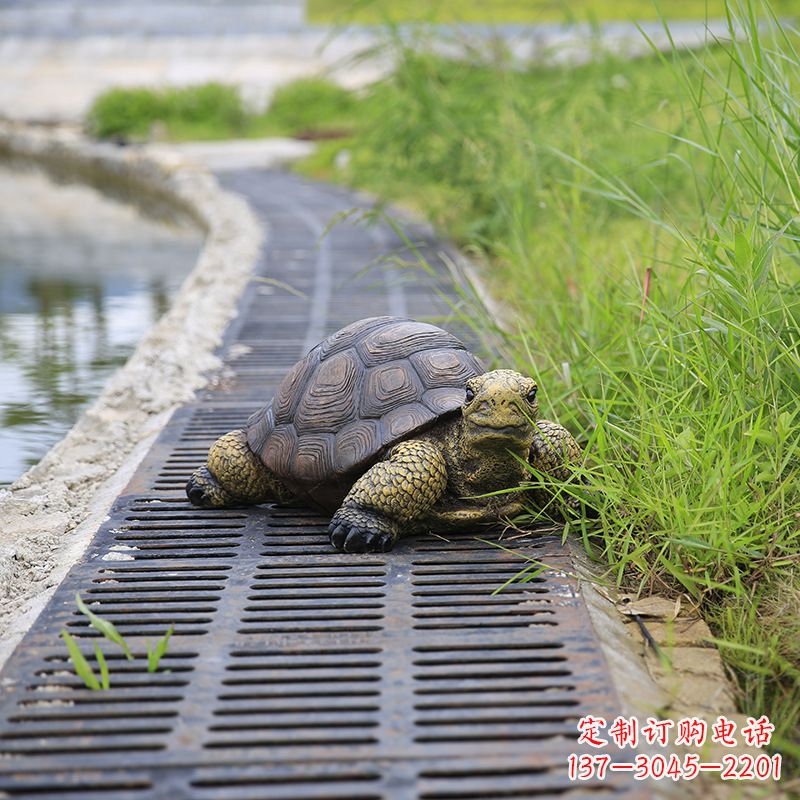 东莞园林水景动物仿真乌龟雕塑