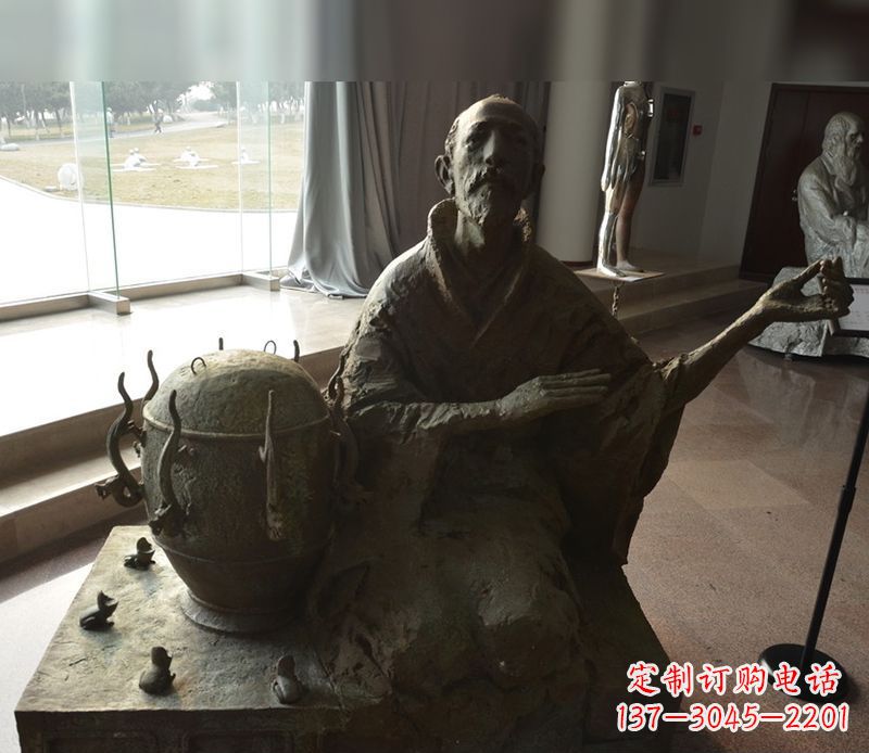 东莞张衡铜雕