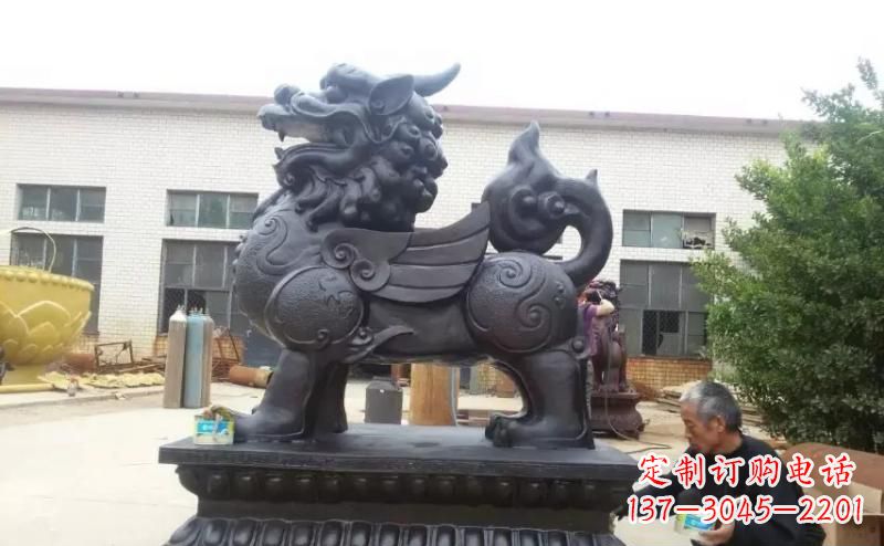 东莞招财神兽貔貅铜雕