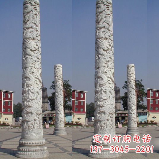东莞中国龙柱雕塑