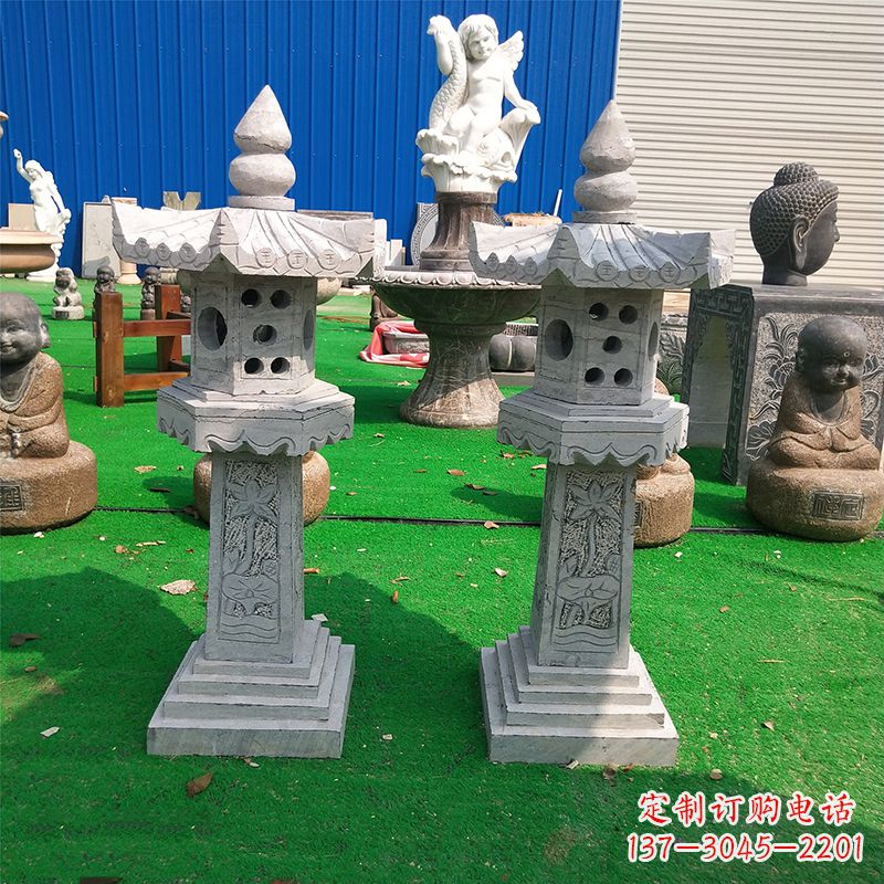 东莞中式大理石灯笼