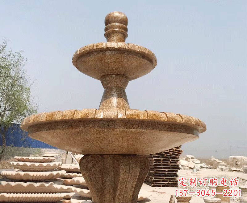 东莞中式石雕喷泉