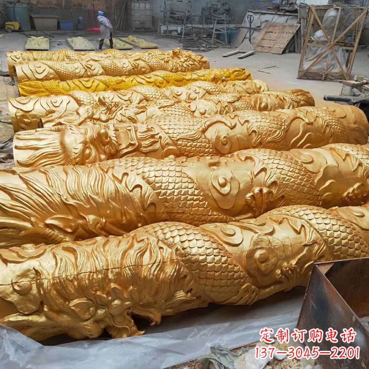 东莞铸铜龙柱