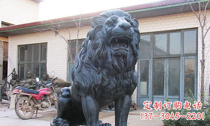 东莞铸铜狮子铜雕