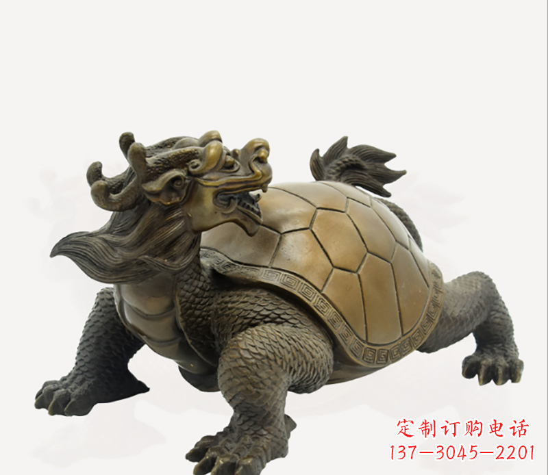 东莞招财龙龟铜雕